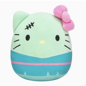 🆕 Squishmallow Hello Kitty 8” Halloween Frankenstein Squish